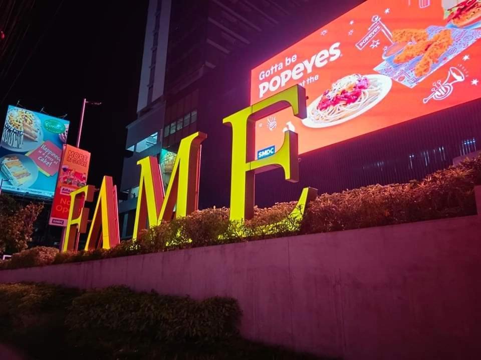 One Bedroom Condo Unit Fame Residences 马尼拉 外观 照片