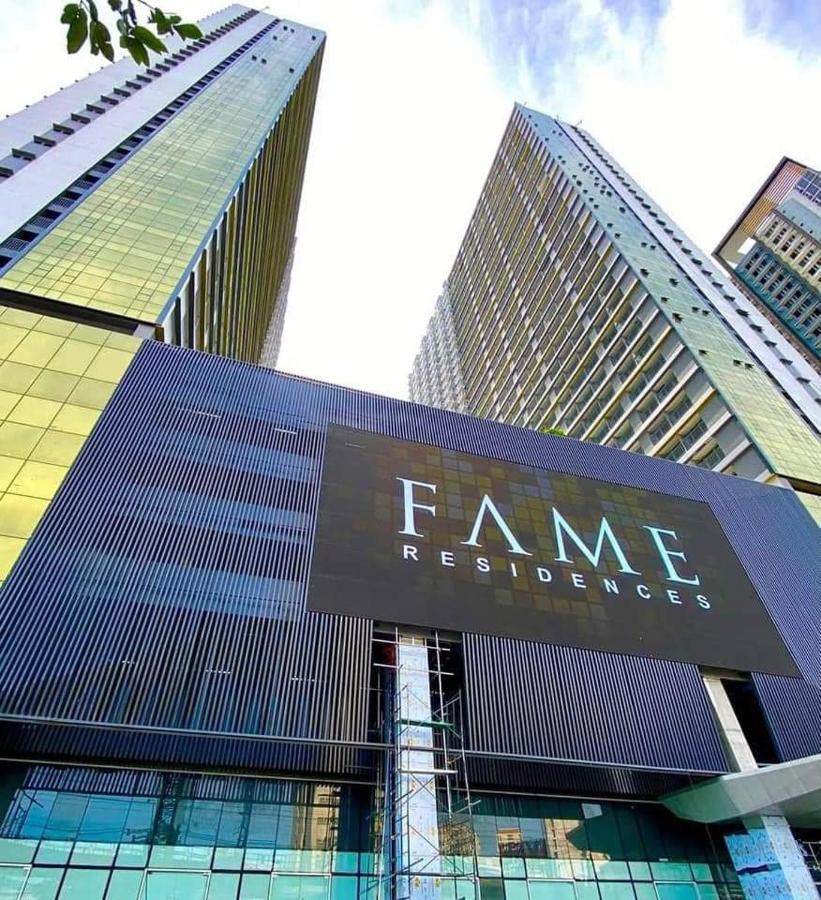 One Bedroom Condo Unit Fame Residences 马尼拉 外观 照片